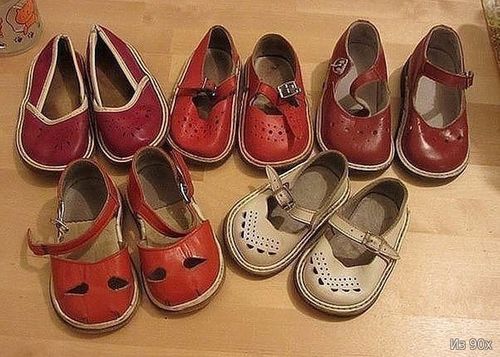 Детские сандали из 90х
